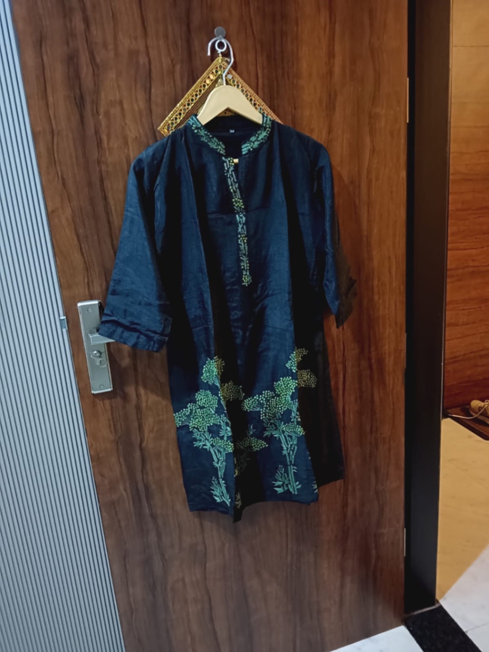 Blue short kurti