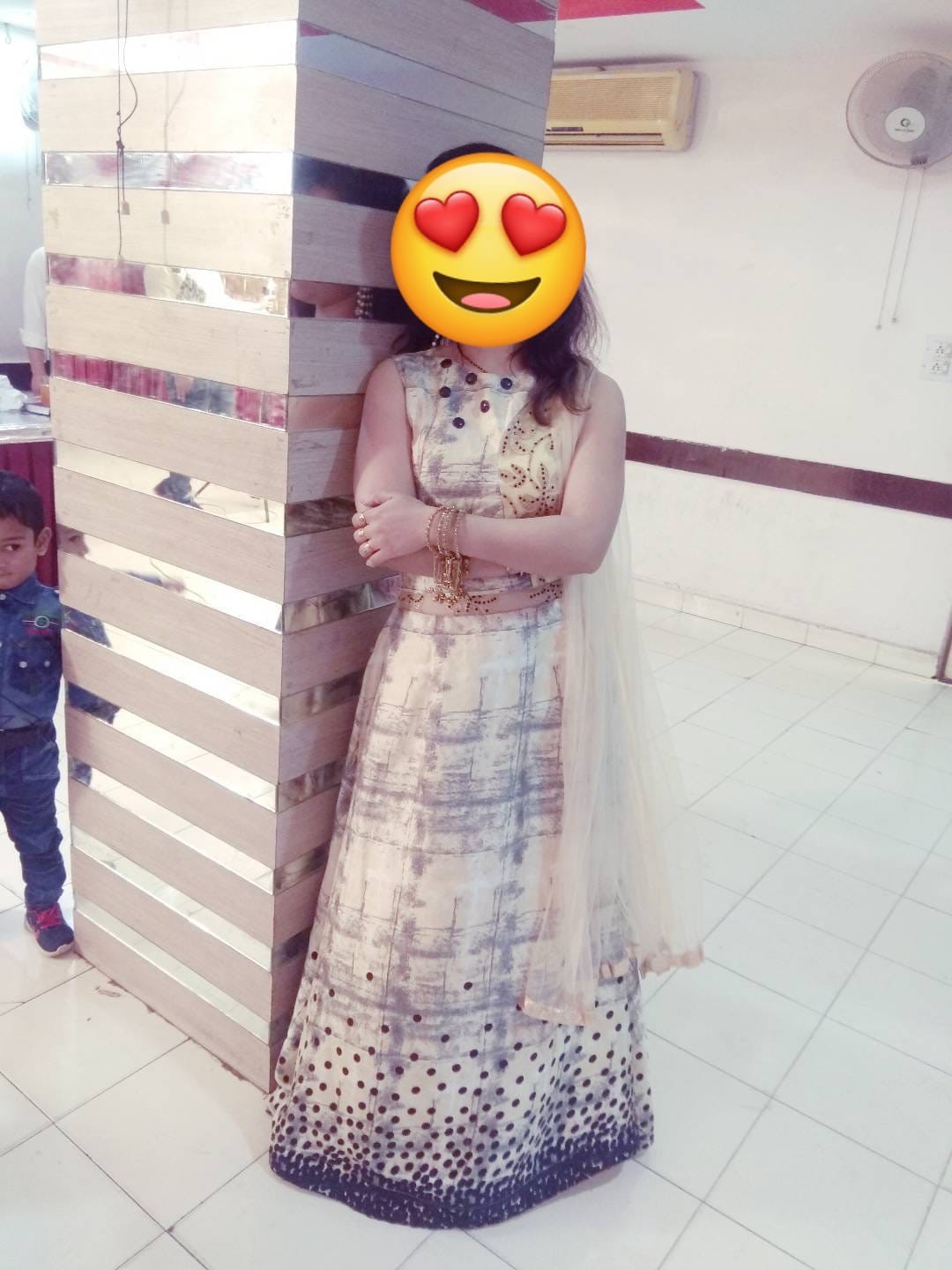 🤍 Elegant White & Lavender Lehenga Set - photo 2