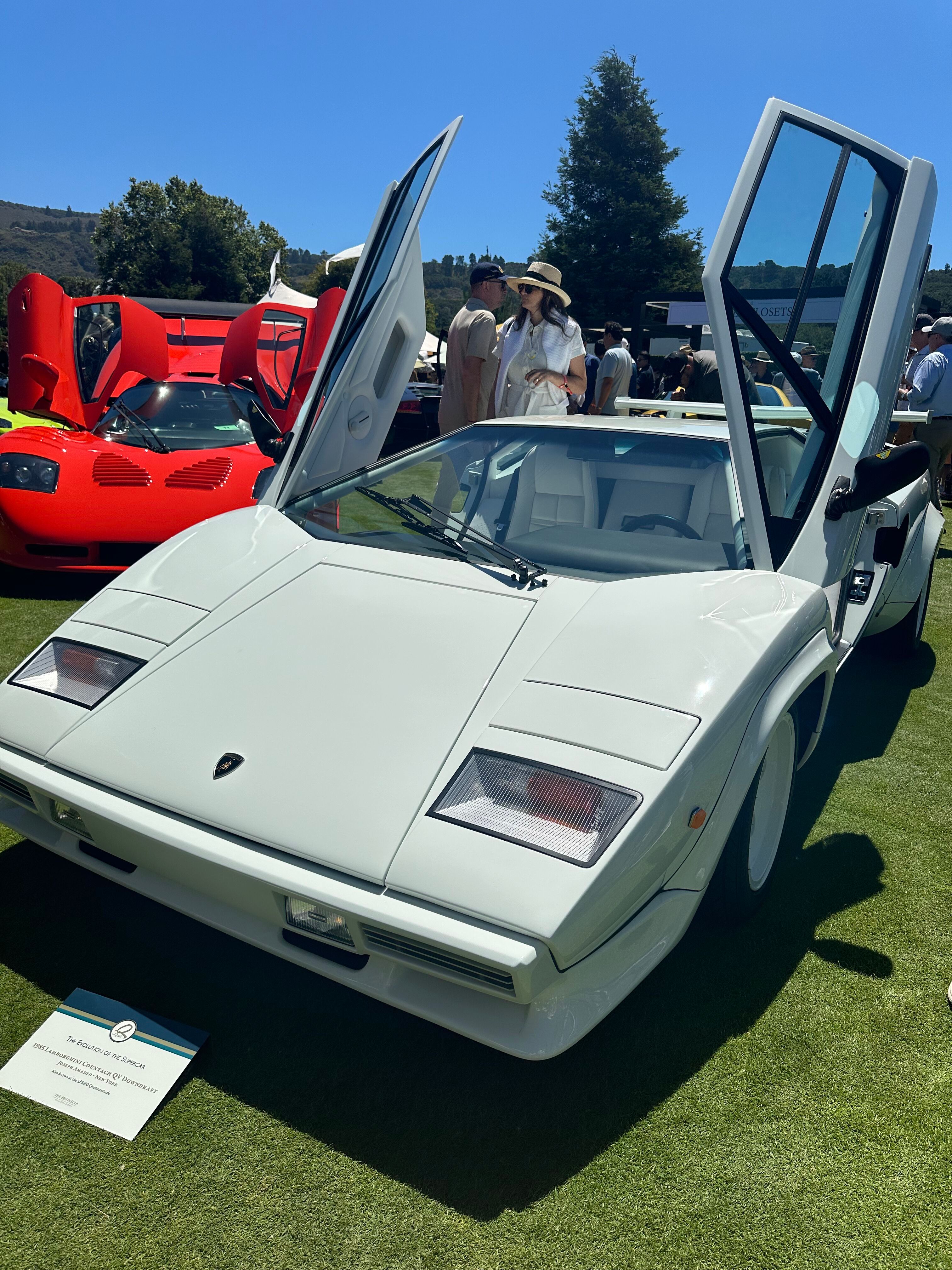 Lamborghini Countach at The Quail