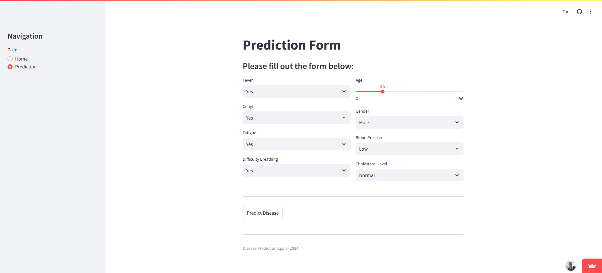 Health Predictor