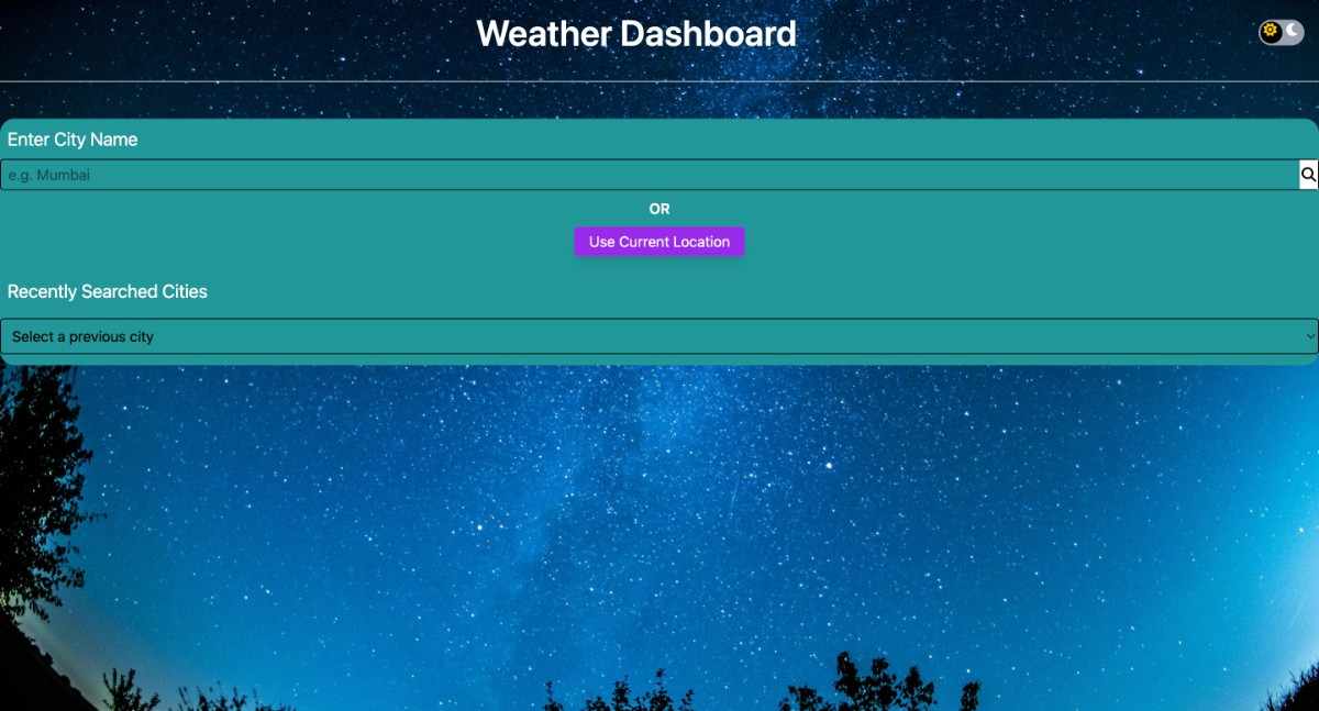 How I Built a Weather Website After Learning MERN Stack from Gyansify