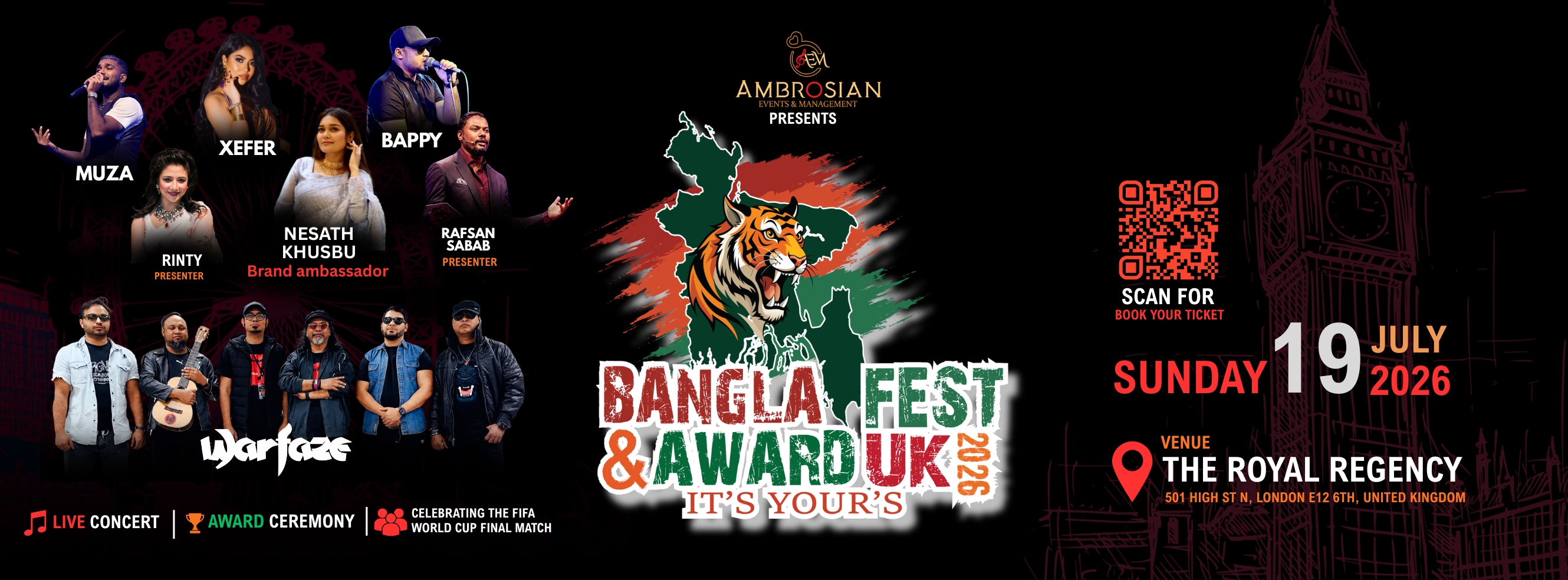 Banglafest & Award UK 2026
