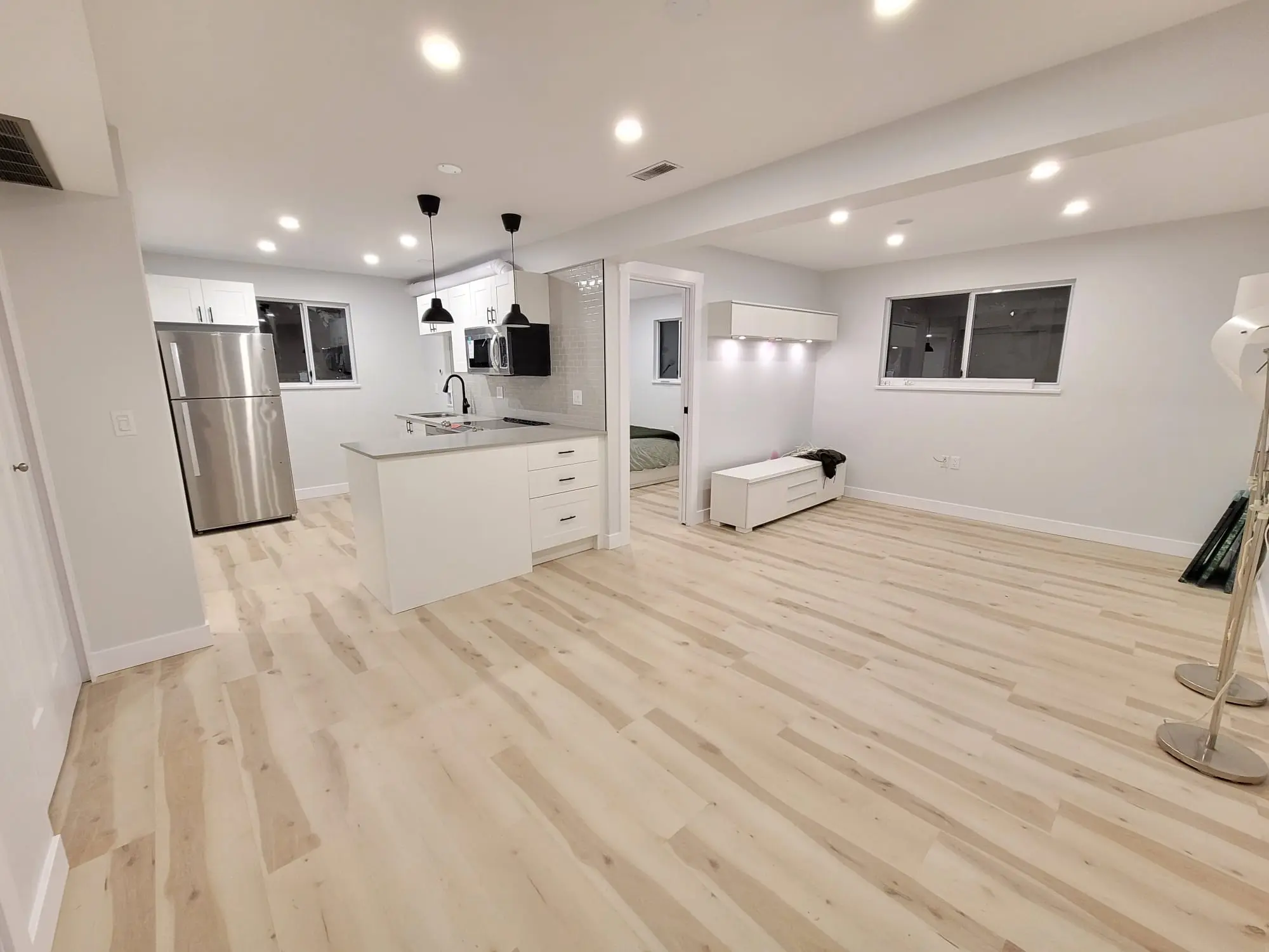 Living Area Before Renovation