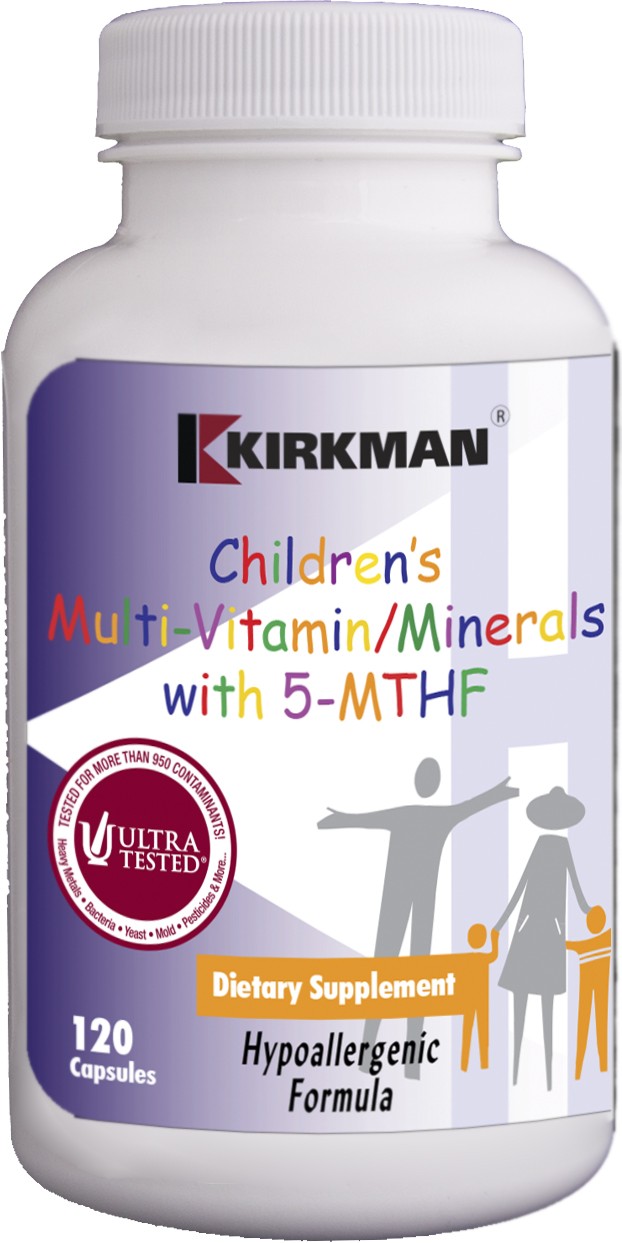 Kirkman.pl Produkty Children’s MultiVitamin and Mineral with 5MTHF