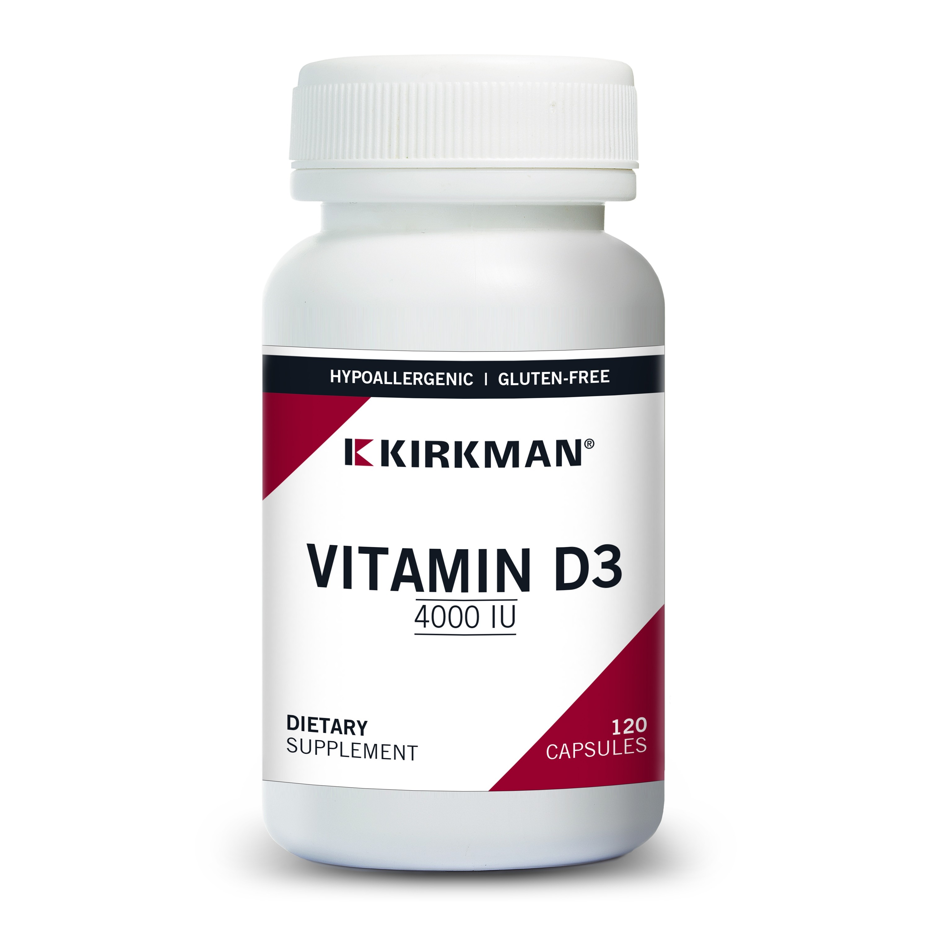 Vitamin D-3 4000 IU (100 µg) (Hypoallergenic) - 120 kaps Image