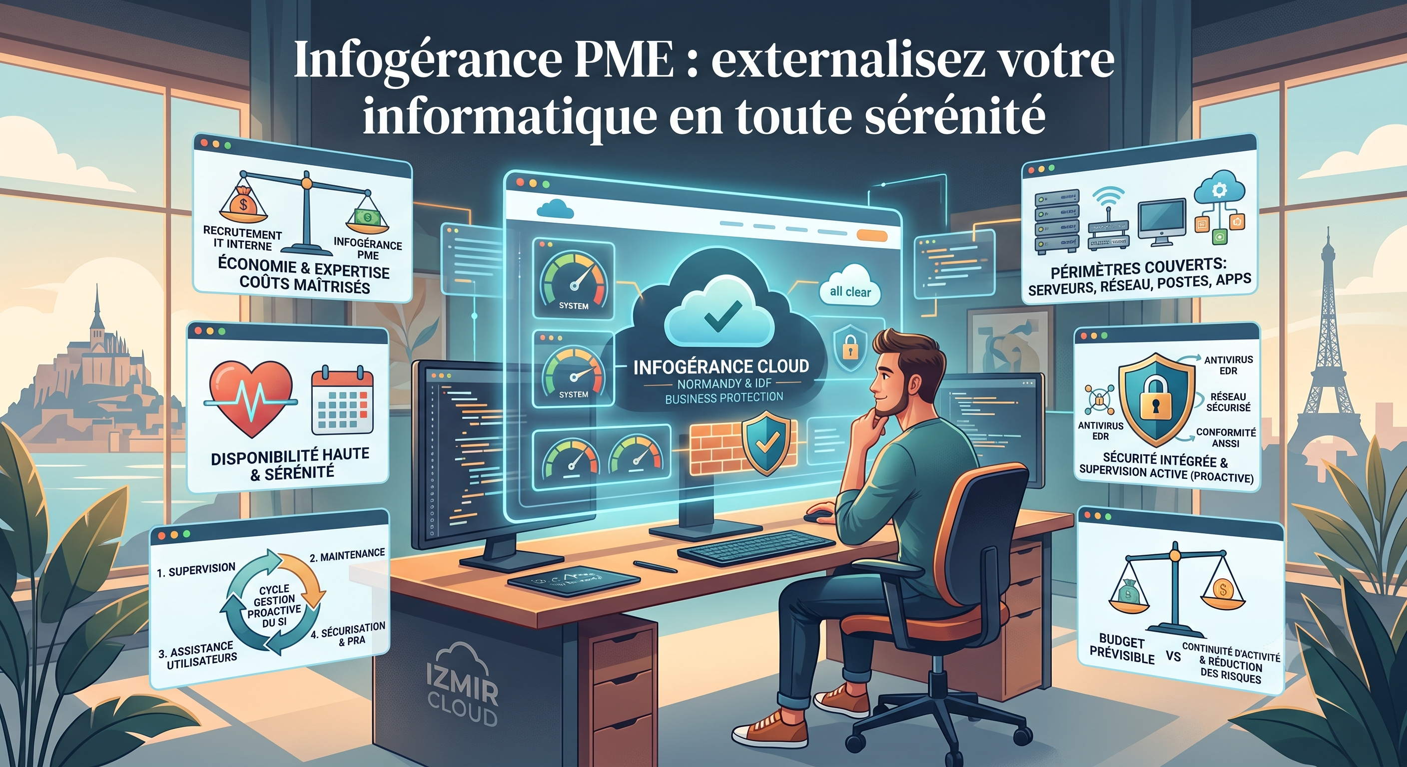 Infogérance PME : le guide pour externaliser sereinement (2026)