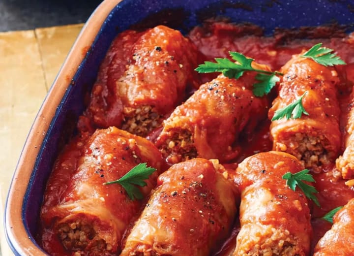 M&M Food Express cabbage rolls