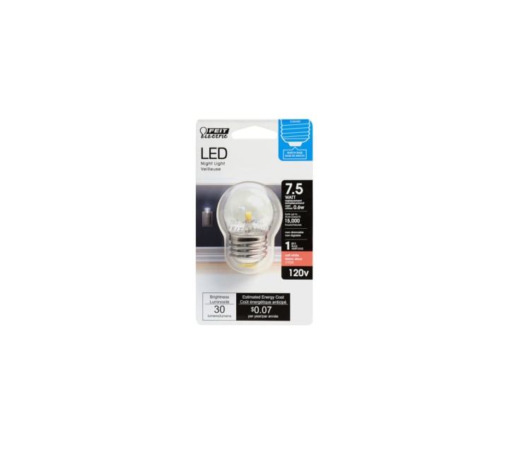 Feit Electric BP71/2S/W/LED LED Night Light Bulb