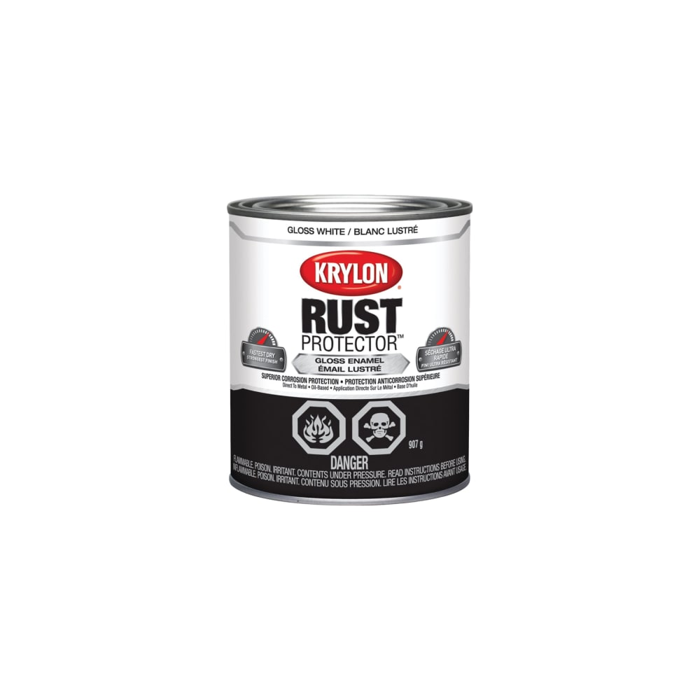 Krylon 469200000 Enamel Paint Gloss White 32 oz