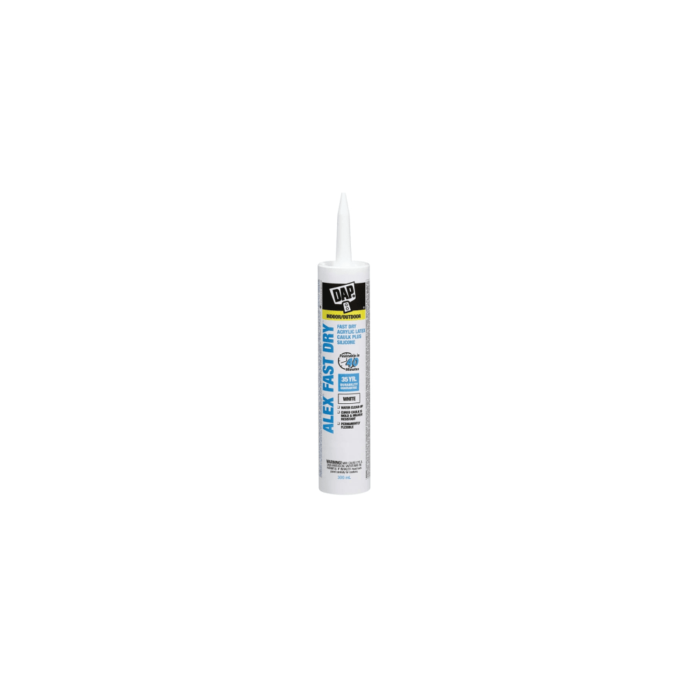 DAP ALEX FAST DRY 78425 Acrylic Latex Caulk Plus S