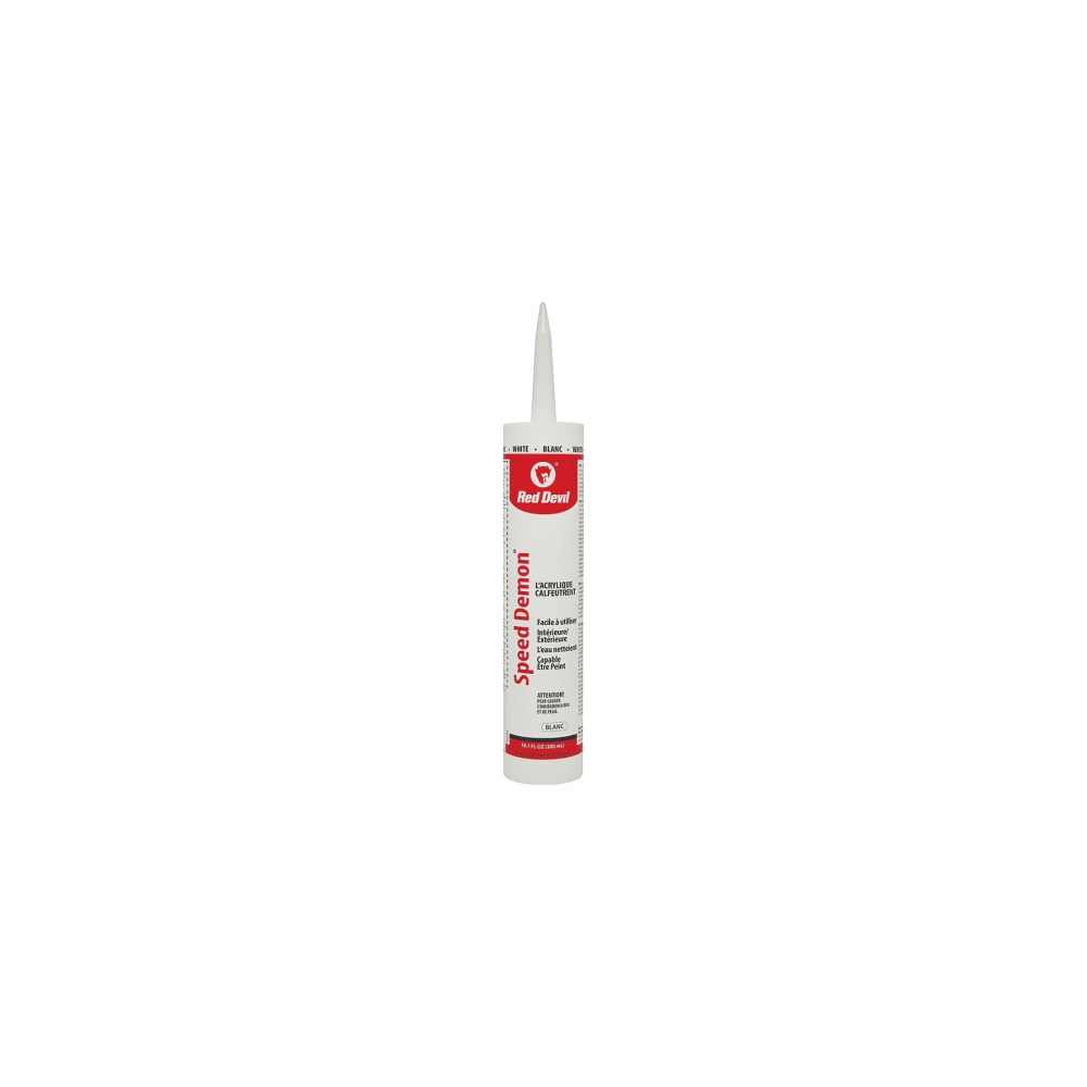 Red Devil SPEED DEMON 00131CA Acrylic Latex Caulk
