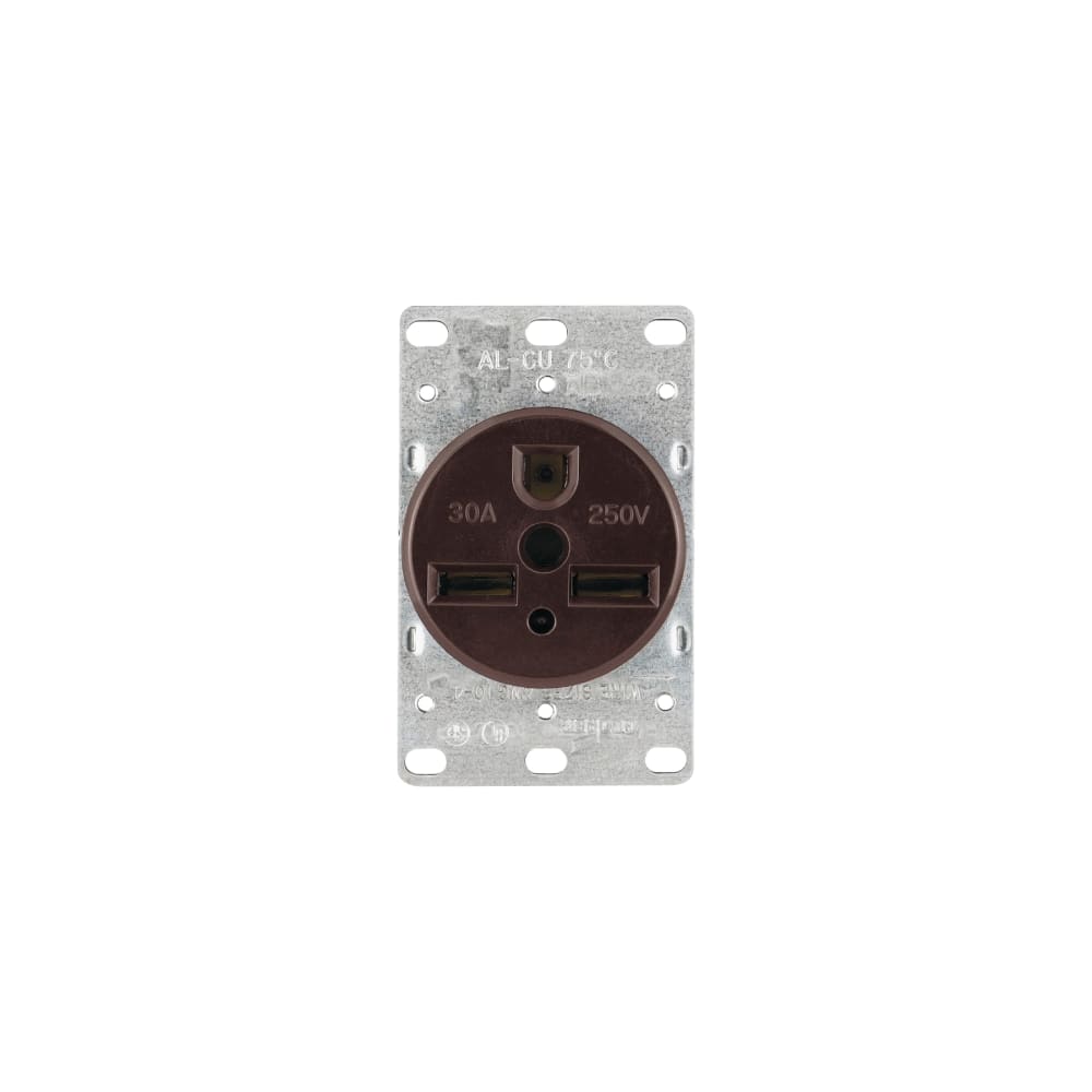 Arrow Hart 1234-BOX Power Receptacle 2 -Pole 250