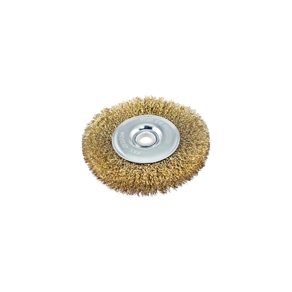 Vulcan 323281OR Wire Wheel Brush with Hole 6 in D