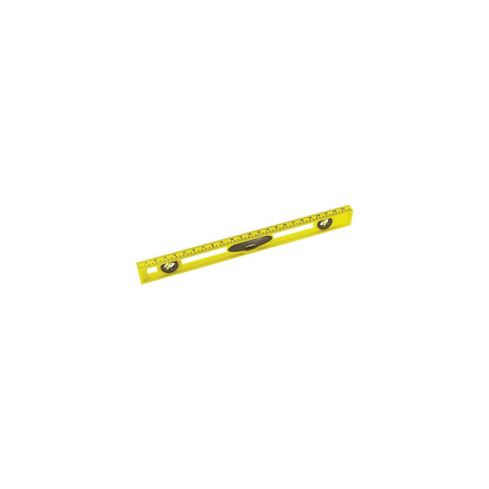 STANLEY 42-468 I-Beam Level 24 in L 3-Vial 2-Ha