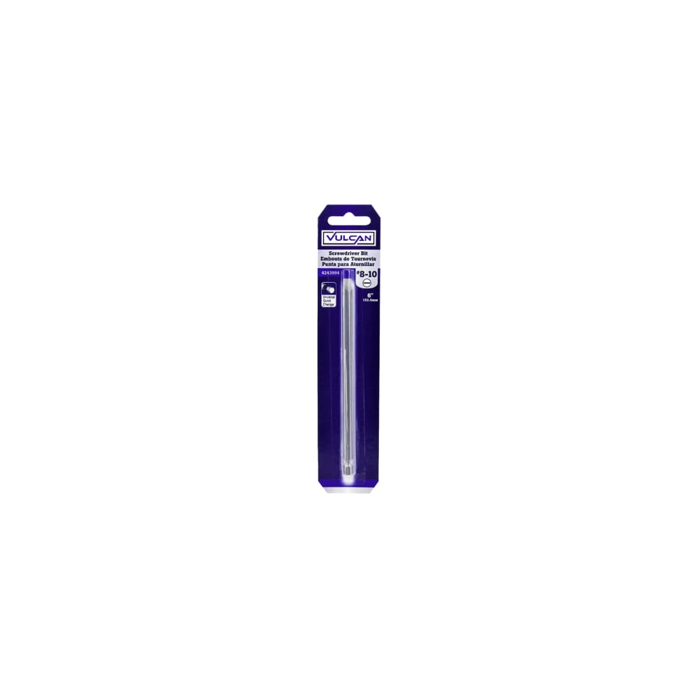 Vulcan 377021OR Screwdriver Bit Hex Shank S2 Chr