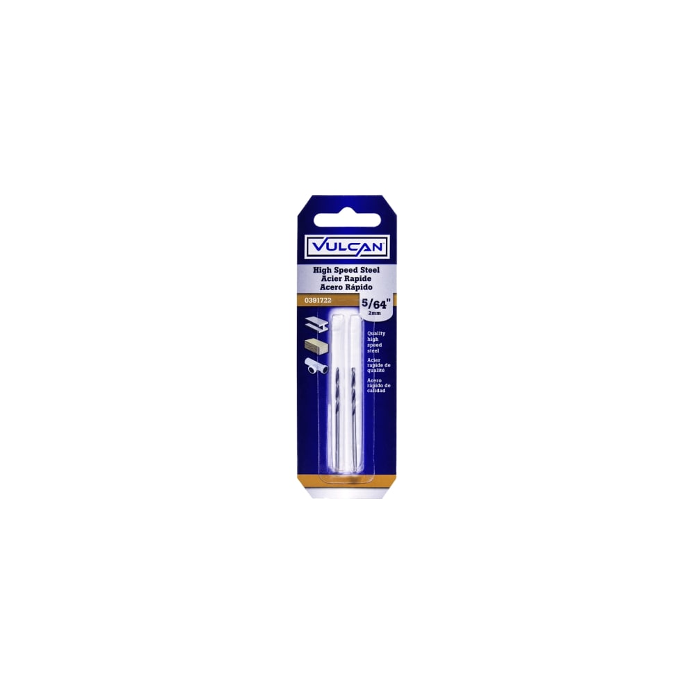 Vulcan 230271OR Jobber Drill Bit 5/64 in Dia 2 i