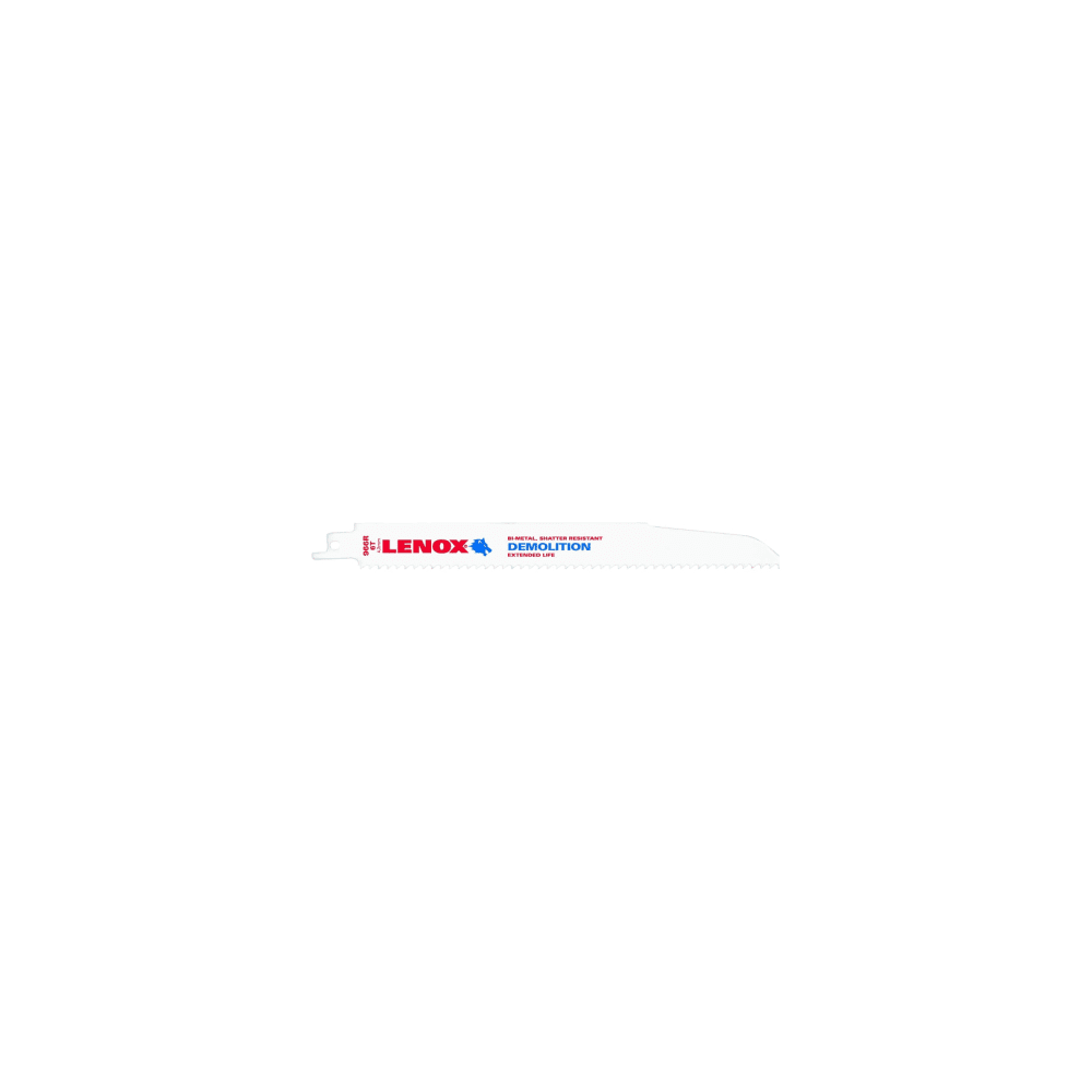 Lenox 20598966R Reciprocating Saw Blade 1 in W 9