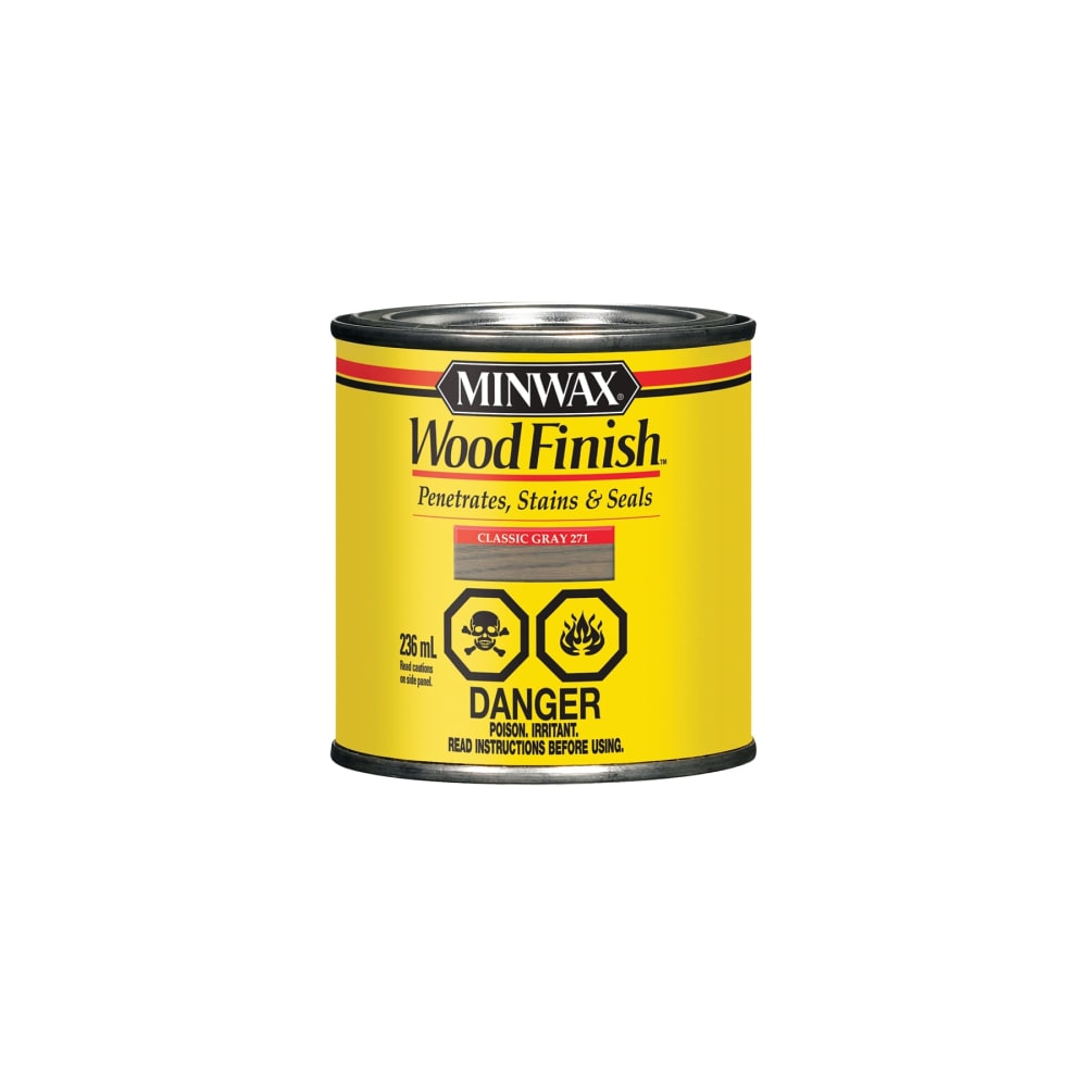 Minwax CM2276144 Wood Stain Classic Gray Liquid