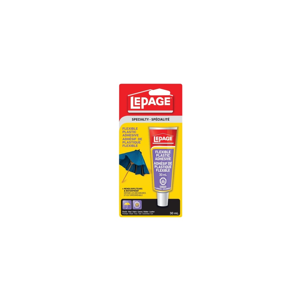 LePage 393915 Plastic Adhesive Cream 30 mL Carde