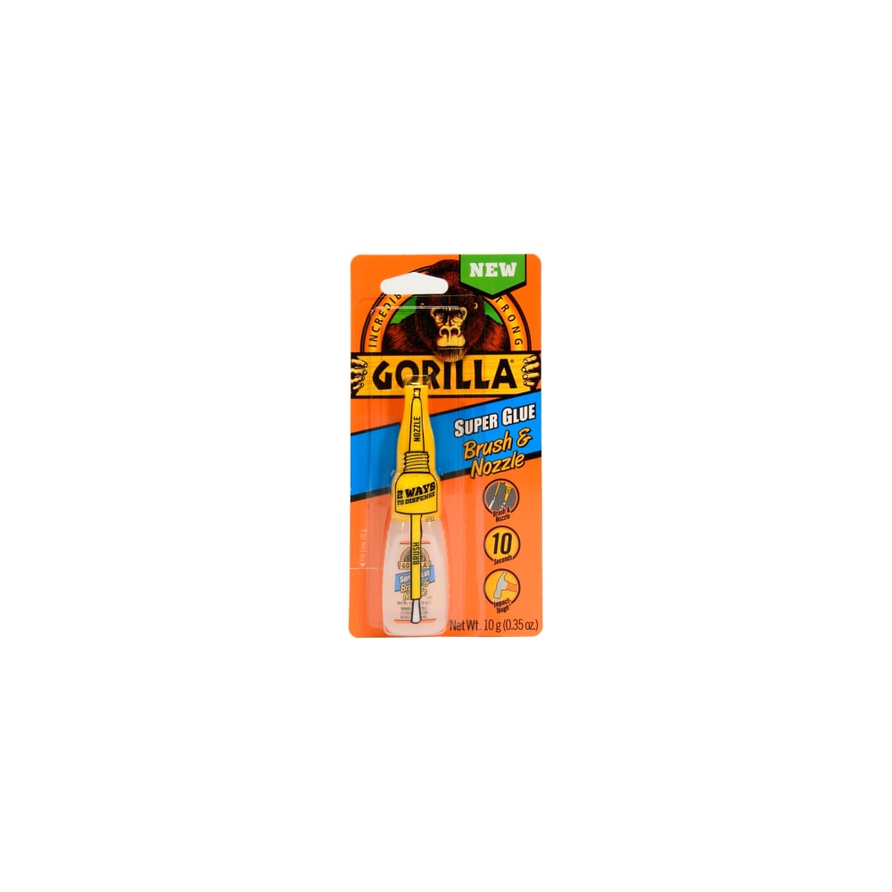 Gorilla 7510101 Super Glue Brush and Nozzle