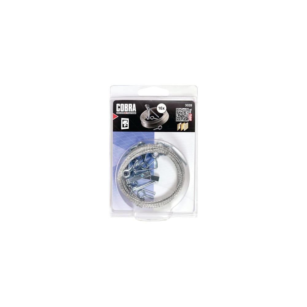 COBRA ANCHORS 3028 Nail-In Hook Set