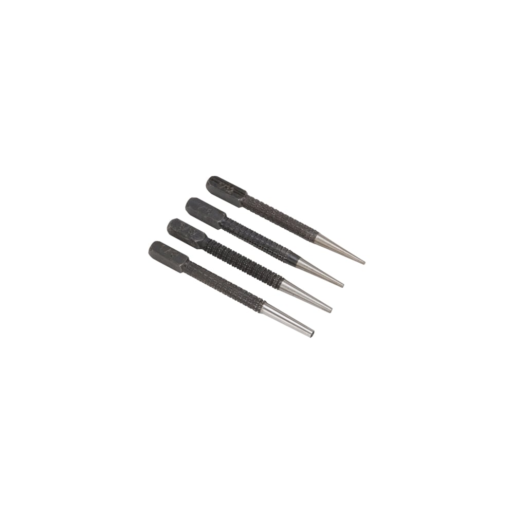 Vulcan JLO-048 Nail Punch Set 4Pc 4-Piece Alloy
