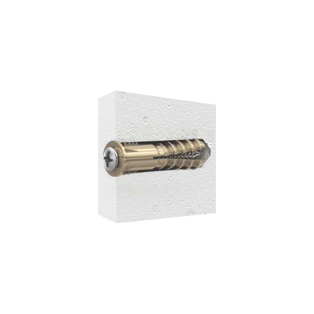 Reliable PA14VA Ribbed Anchor 1-1/4 in L Plastic