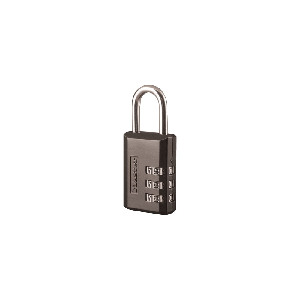 Master Lock 647D Padlock 3/16 in Dia Shackle 7/8