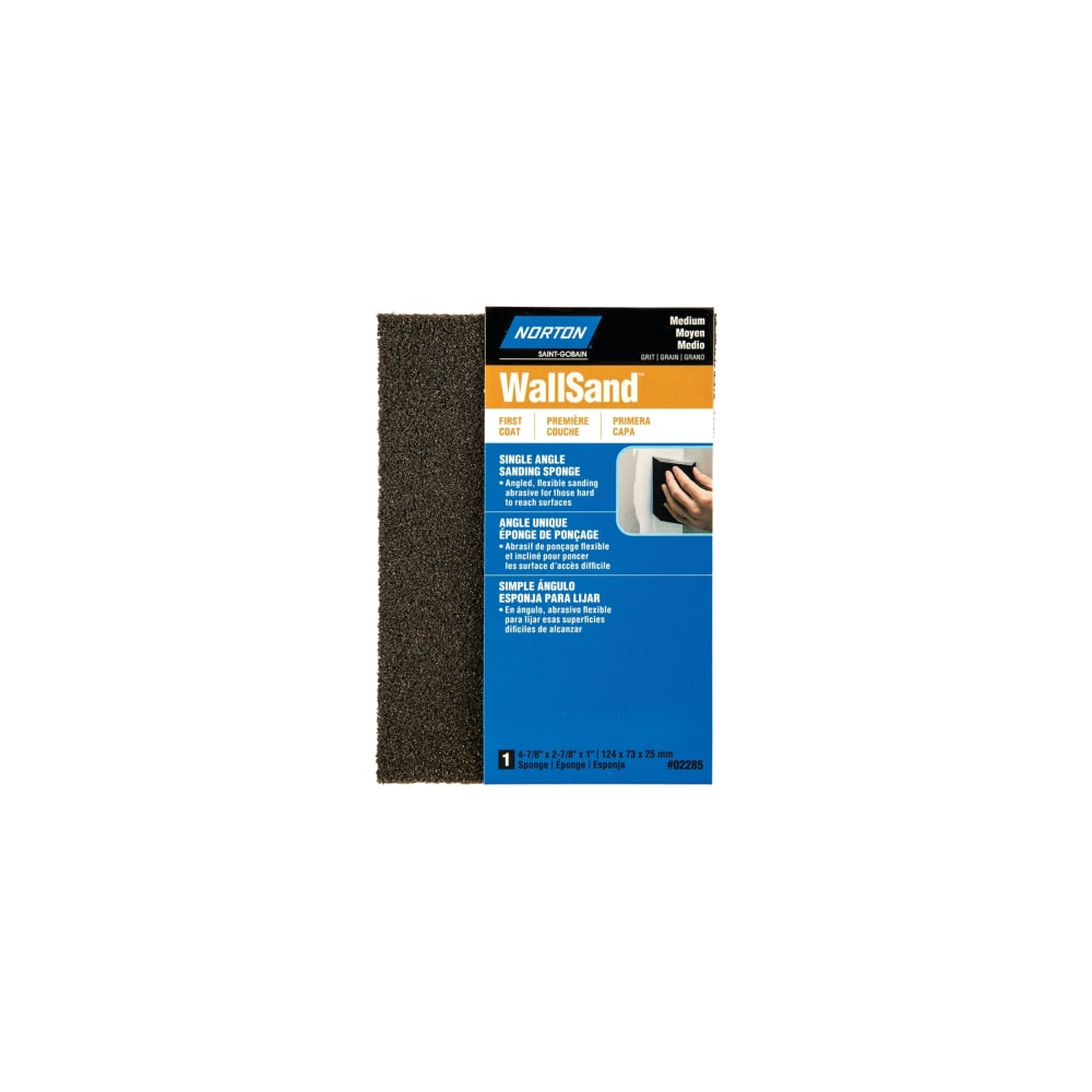 NORTON WallSand 02285 Sanding Sponge 4-7/8 in L