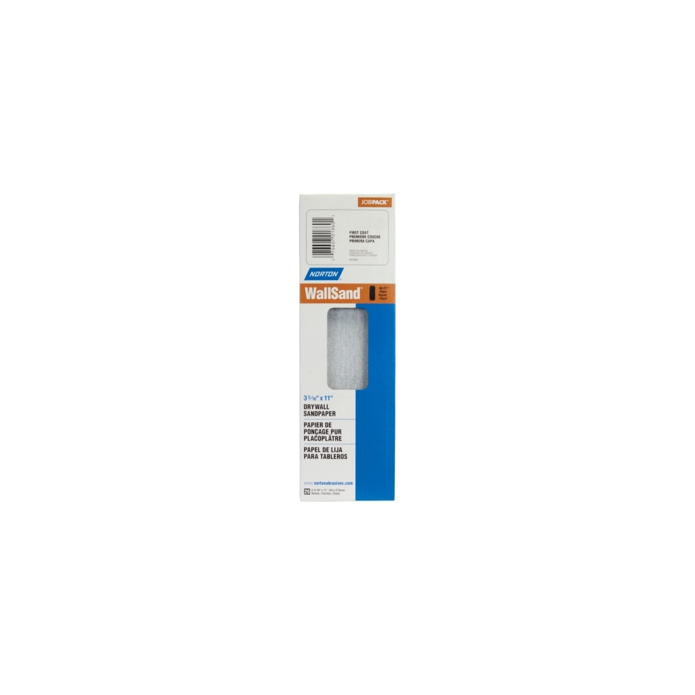 NORTON 03253 Sandpaper 11-1/4 in L 4-3/16 in W