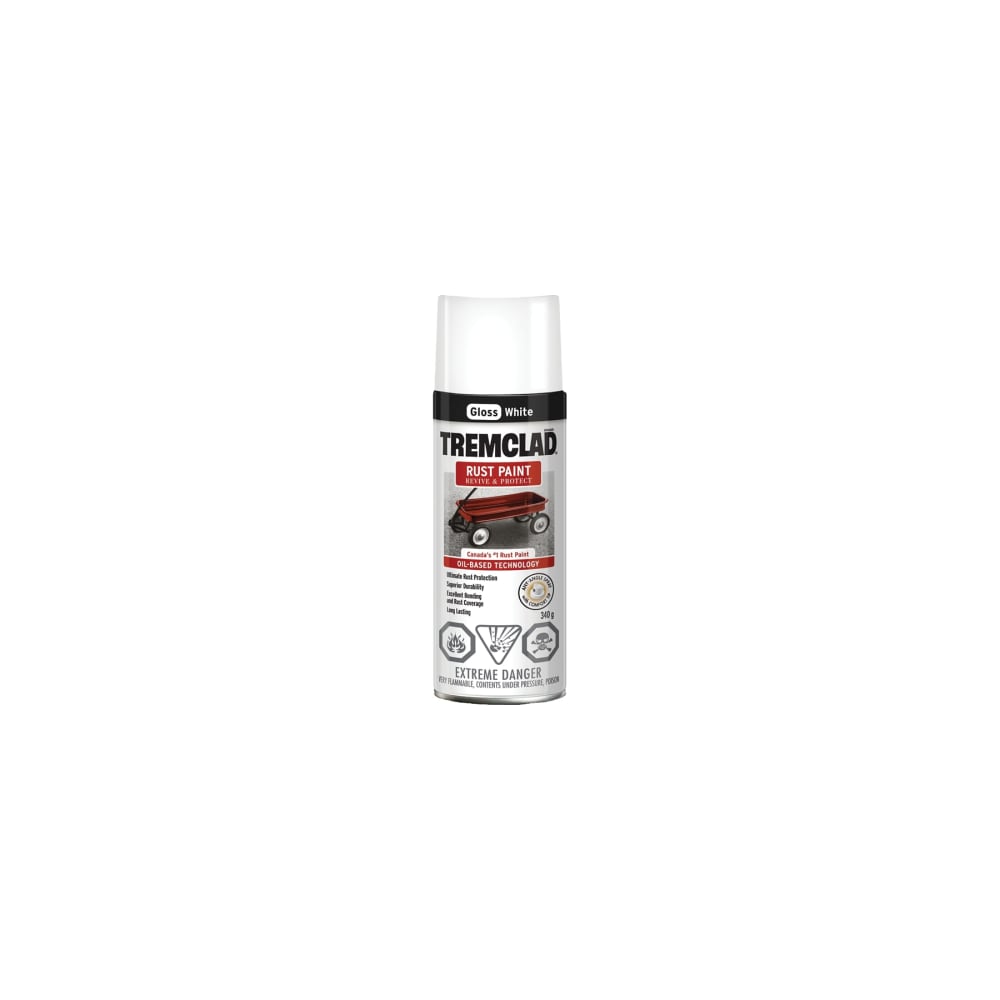 tremclad rust gloss white 360g
