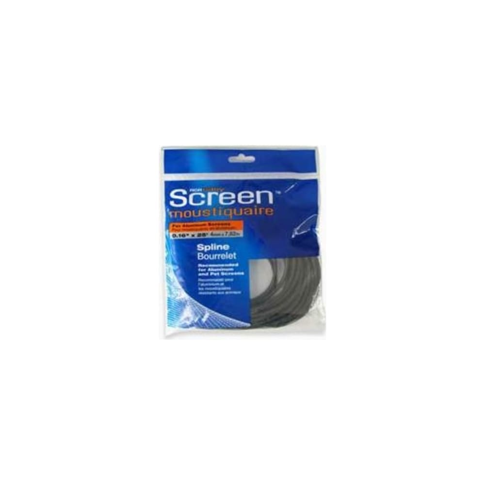 Loxcreen SS1625B Screen Spline 0.160 in D 25 ft