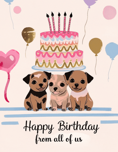 Group Birthday Cards