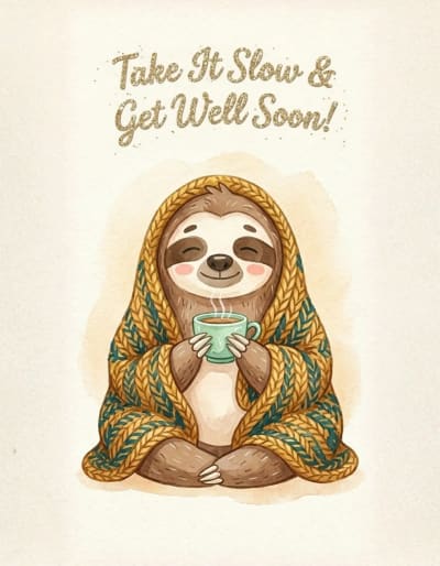 Group Get Well Soon Cards