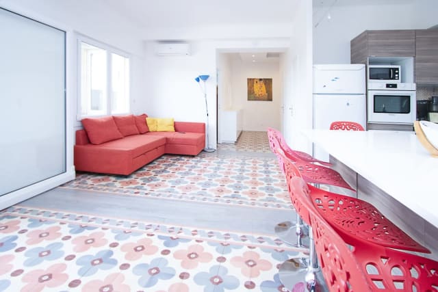 Palais Lumière, appartement loft, clim, vue mer