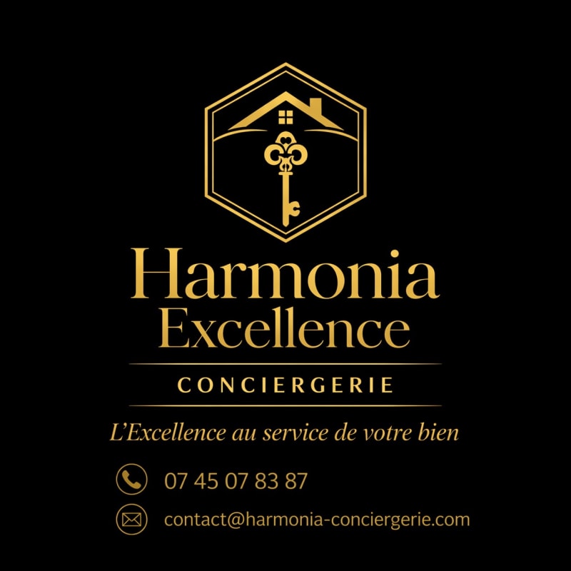 Logo de Harmonia Excellence Conciergerie 
