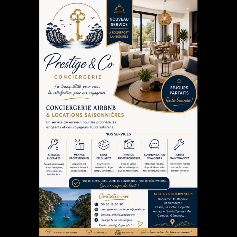 Photo de Prestige&co, concierge Airbnb à Bouches-du-Rhône