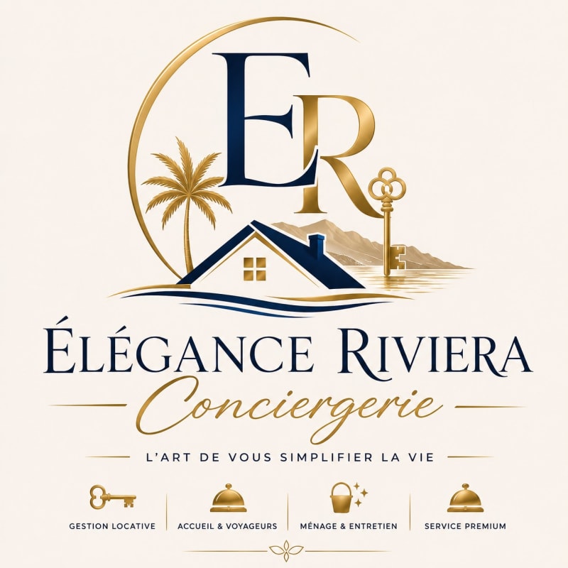 Logo de Élégance Riviera Concergerie 