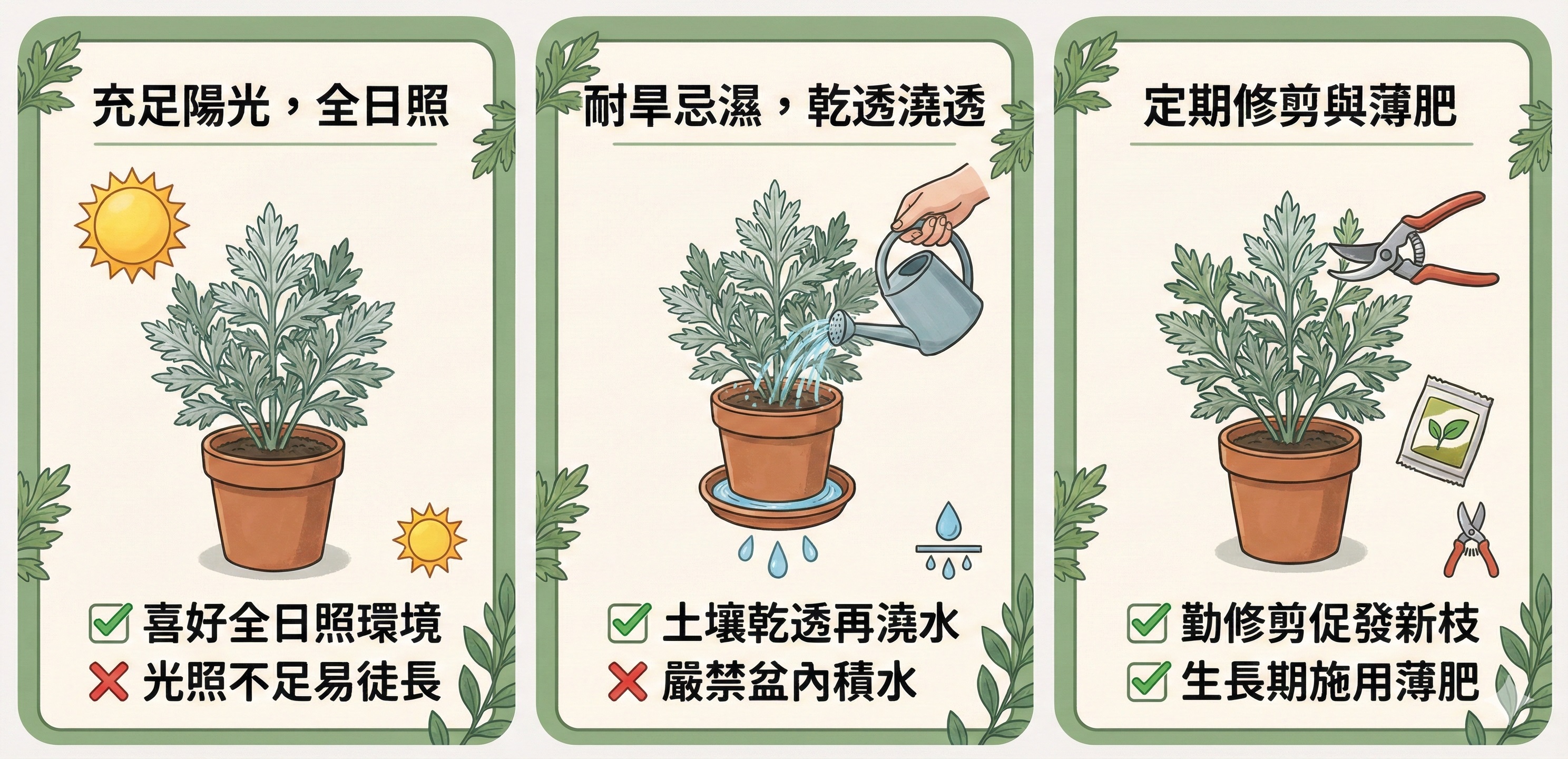 艾草、Artemisia argyi、藥草植物、端午避邪、居家香草栽培