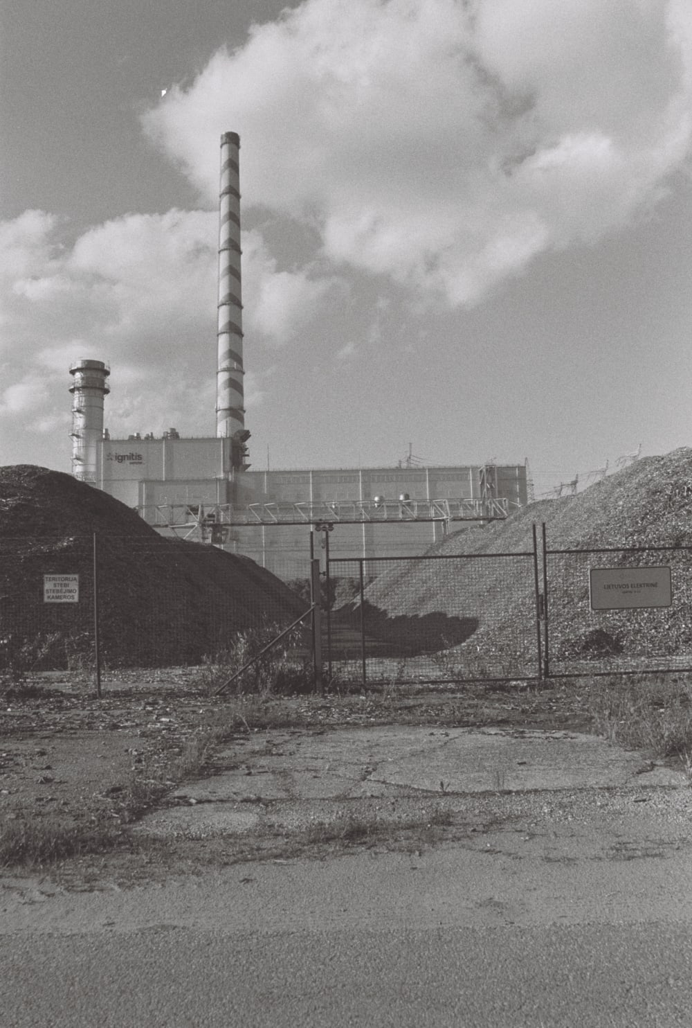 ELEKTRĖNAI, LITHUANIA Black and White 8