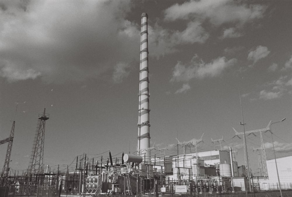 ELEKTRĖNAI, LITHUANIA Black and White 4