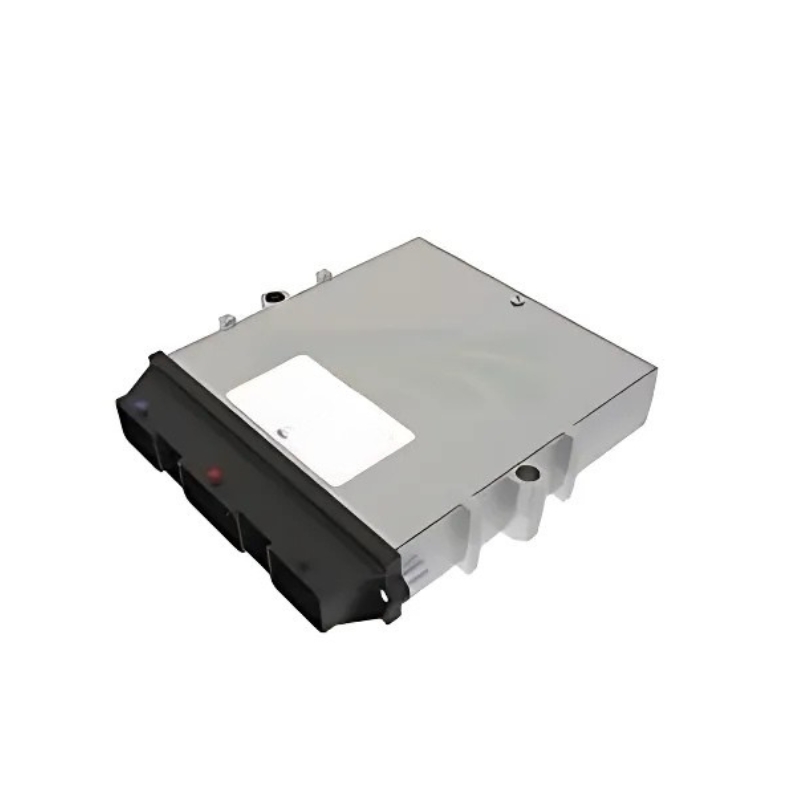 Módulo AutoTrac PF81459 John Deere instalado em um trator John Deere, operando em uma lavoura.