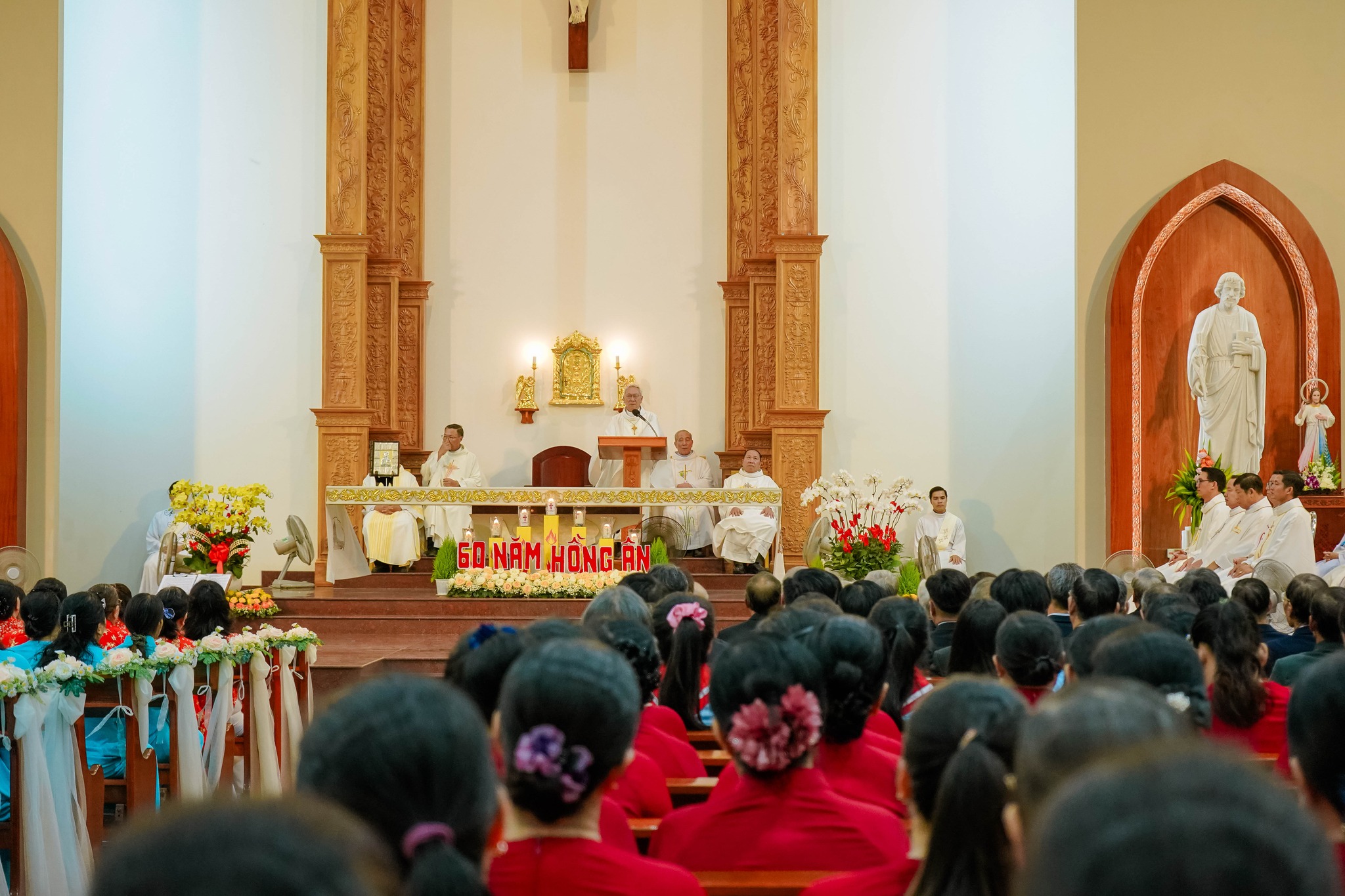 Gx. Phước Lâm: Thánh lễ tạ ơn mừng 60 năm thành lập Giáo xứ- Ngày 09.12.2025