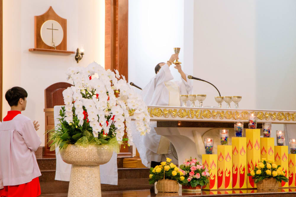 Gx. Phước Lâm: Mừng Sinh Nhật Đức Trinh Nữ Maria - Bổn Mạng Hội Tận Hiến Gx. Phước Lâm: Mừng Sinh Nhật Đức Trinh Nữ Maria - Bổn Mạng Hội Tận Hiến