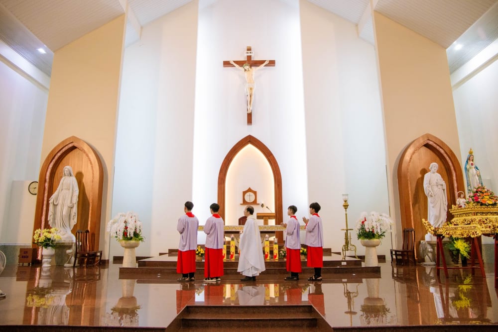 Gx. Phước Lâm: Mừng Sinh Nhật Đức Trinh Nữ Maria - Bổn Mạng Hội Tận Hiến Gx. Phước Lâm: Mừng Sinh Nhật Đức Trinh Nữ Maria - Bổn Mạng Hội Tận Hiến