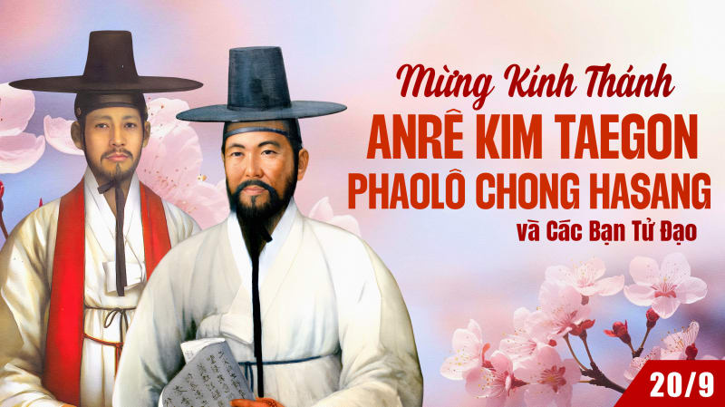 Thánh Anrê Kim Tegon, Phaolô Chong Hasang Thánh Anrê Kim Tegon, Phaolô Chong Hasang