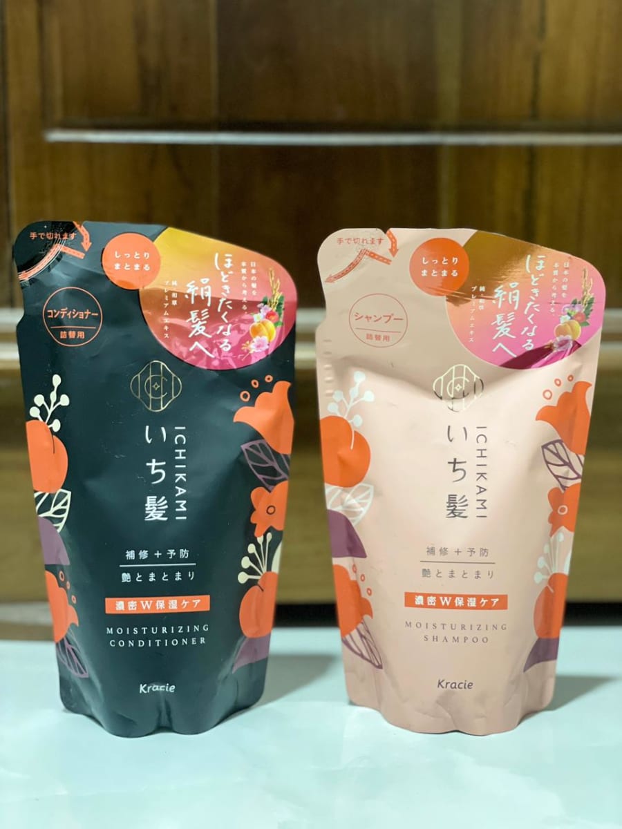 ICHIKAMI Moisturizing Shampoo & Conditioner 400ml