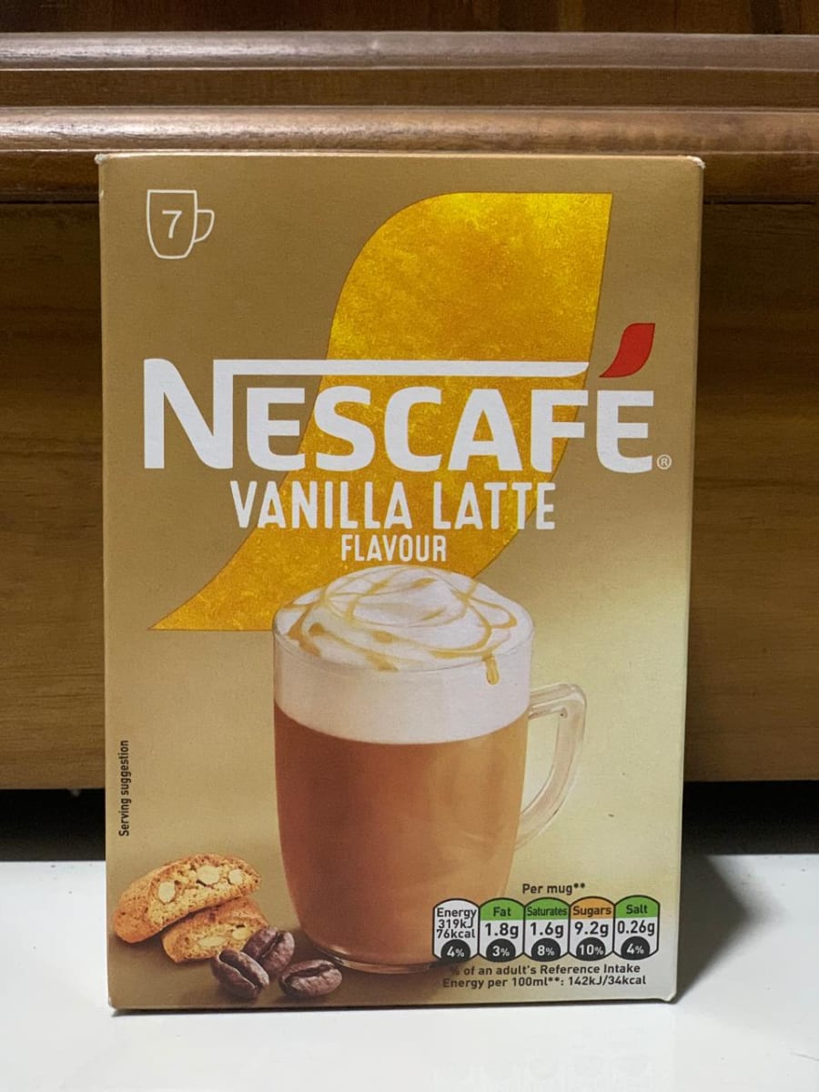 Nescafe vanilla latte (7 sachet)
