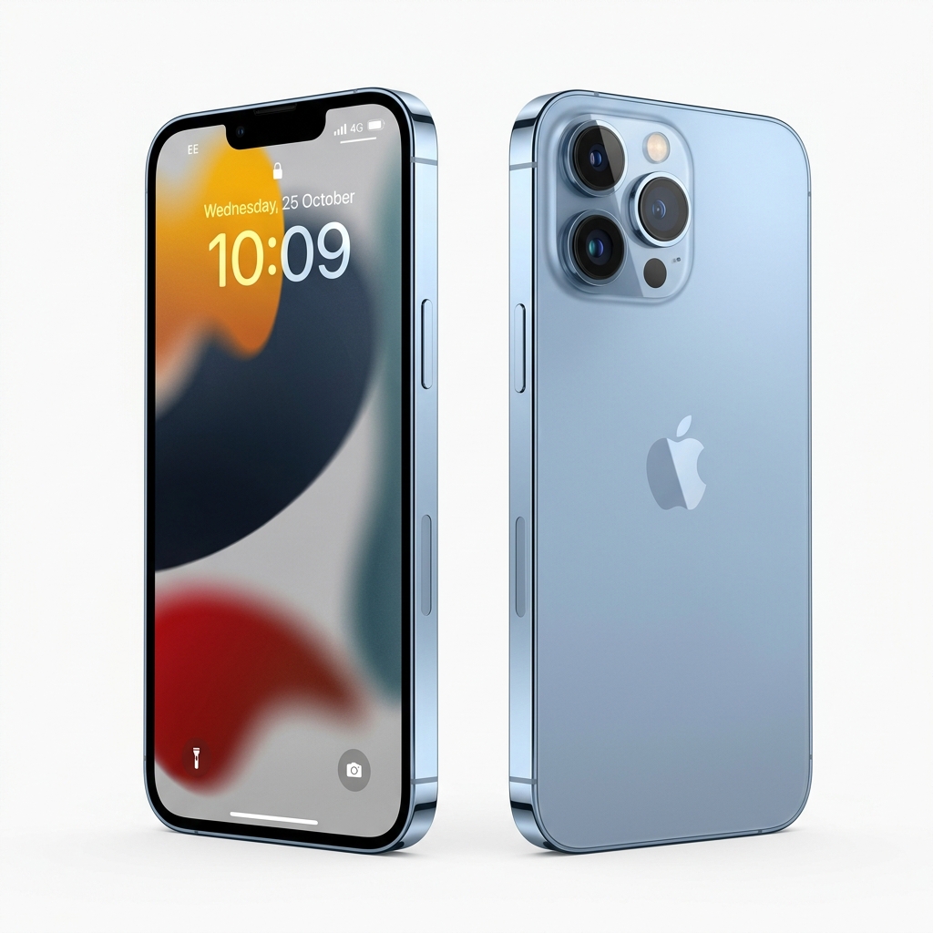 UK Used iPhone 13 Pro Max - 256GB (Sierra Blue)