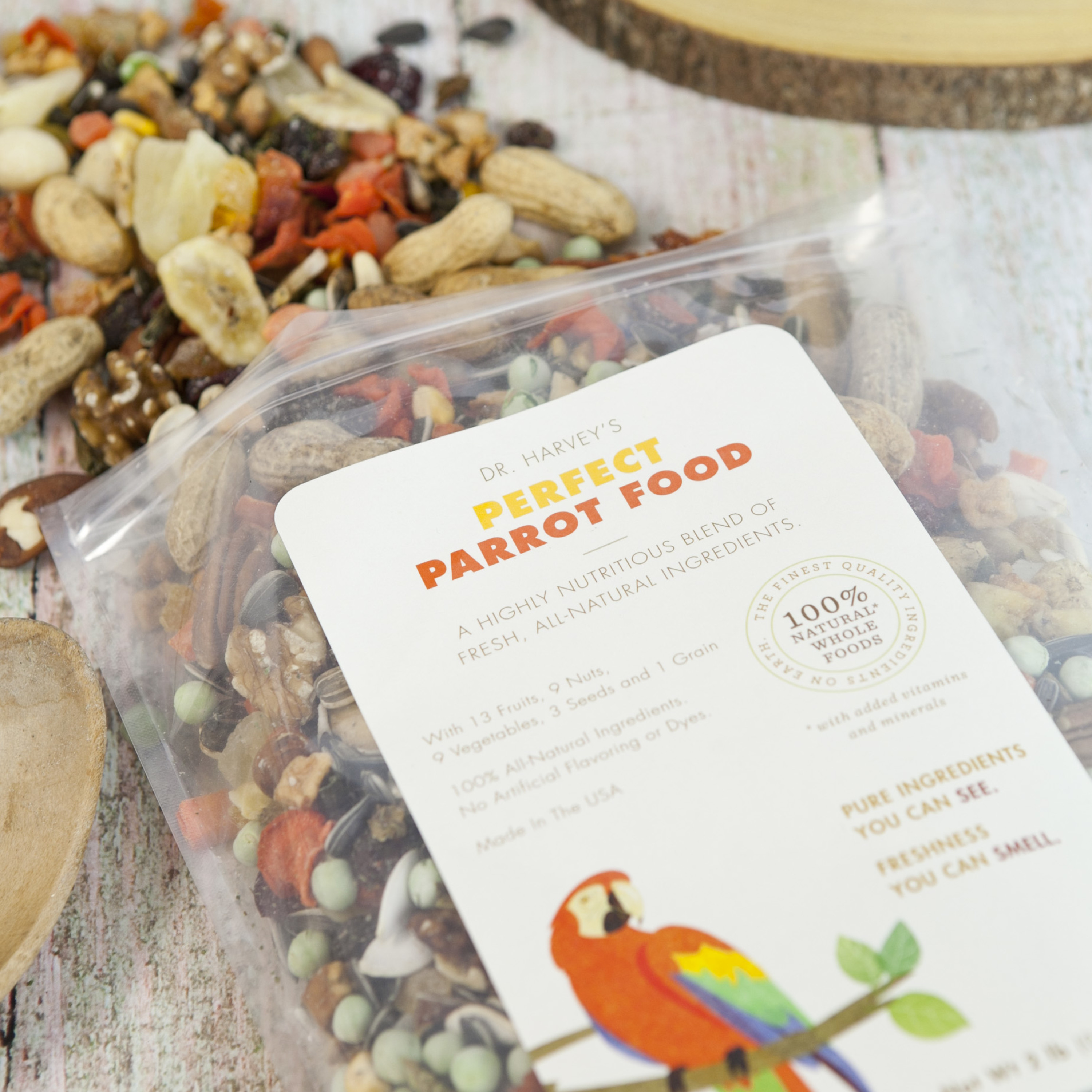 dr harvey's parrot food